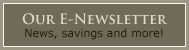 Register for our E-Newsletter.